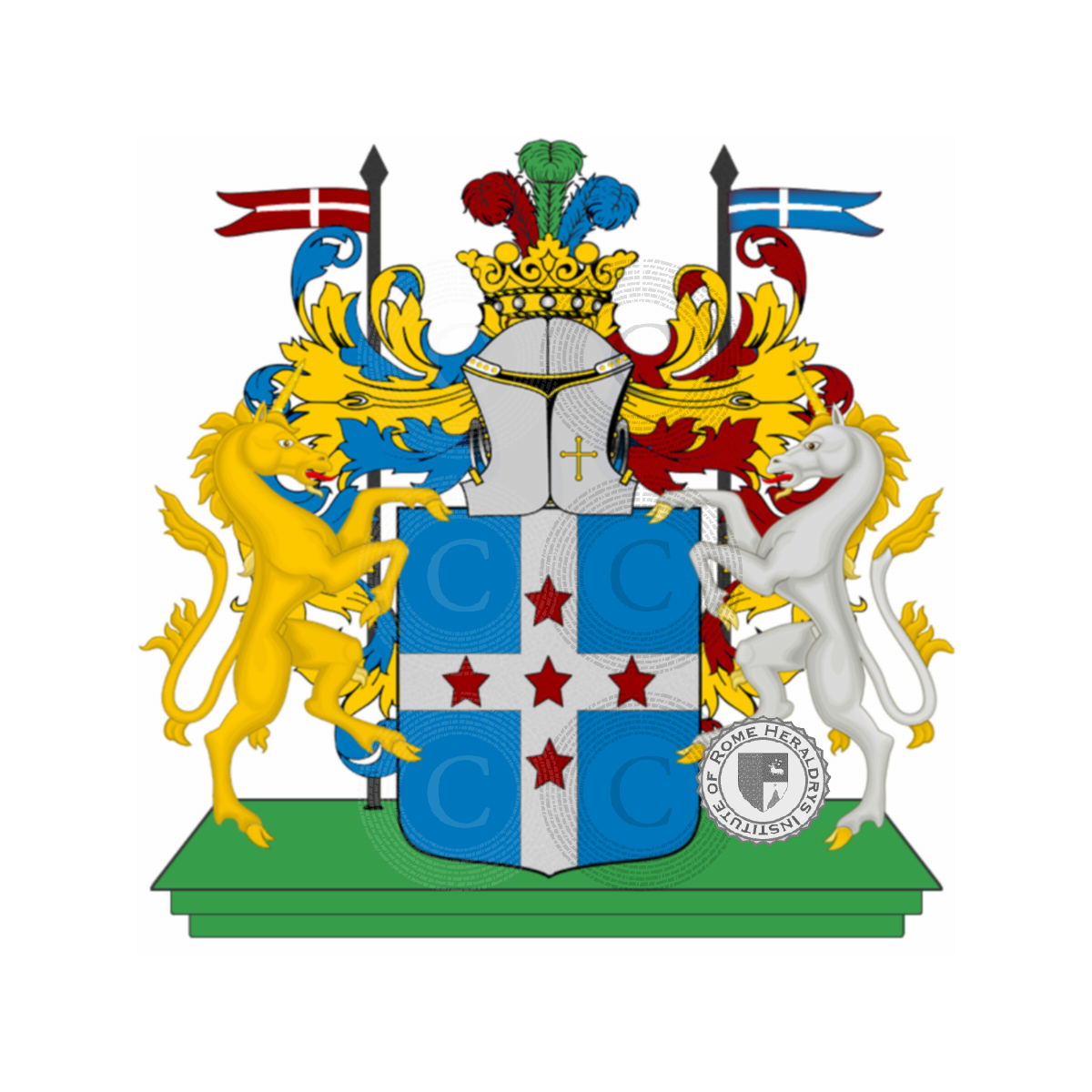 Coat of arms of familyd'acri