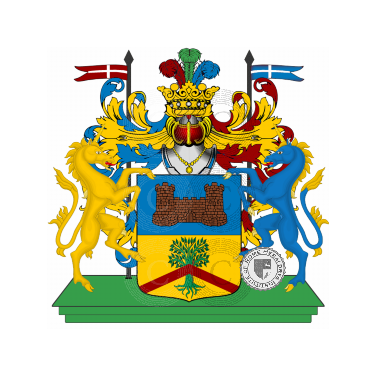 Coat of arms of familylaurenziani