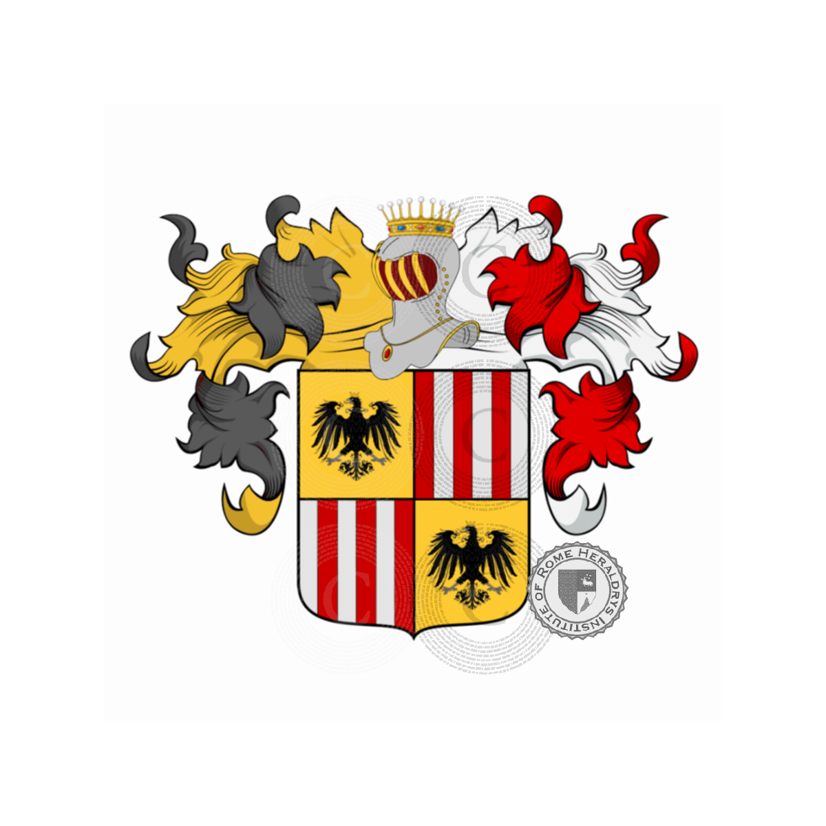 Wappen der FamilieTiberti