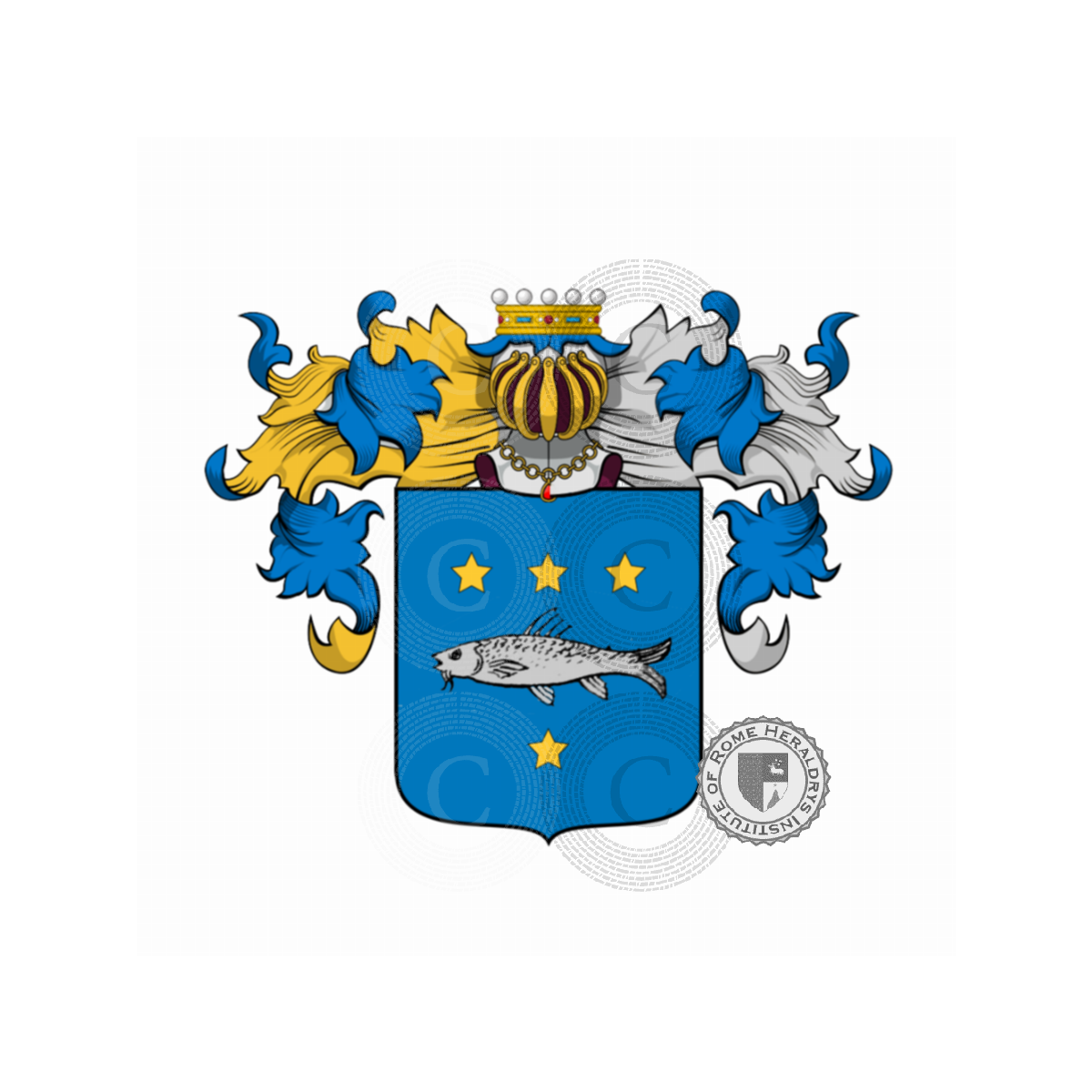 Coat of arms of familytropeani