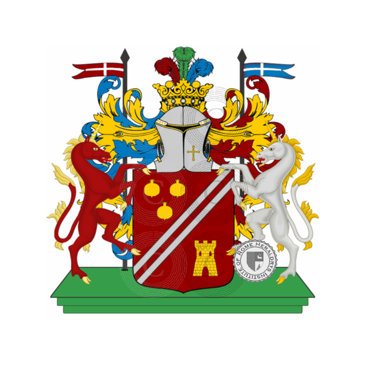 Wappen der Familiesgrulloni