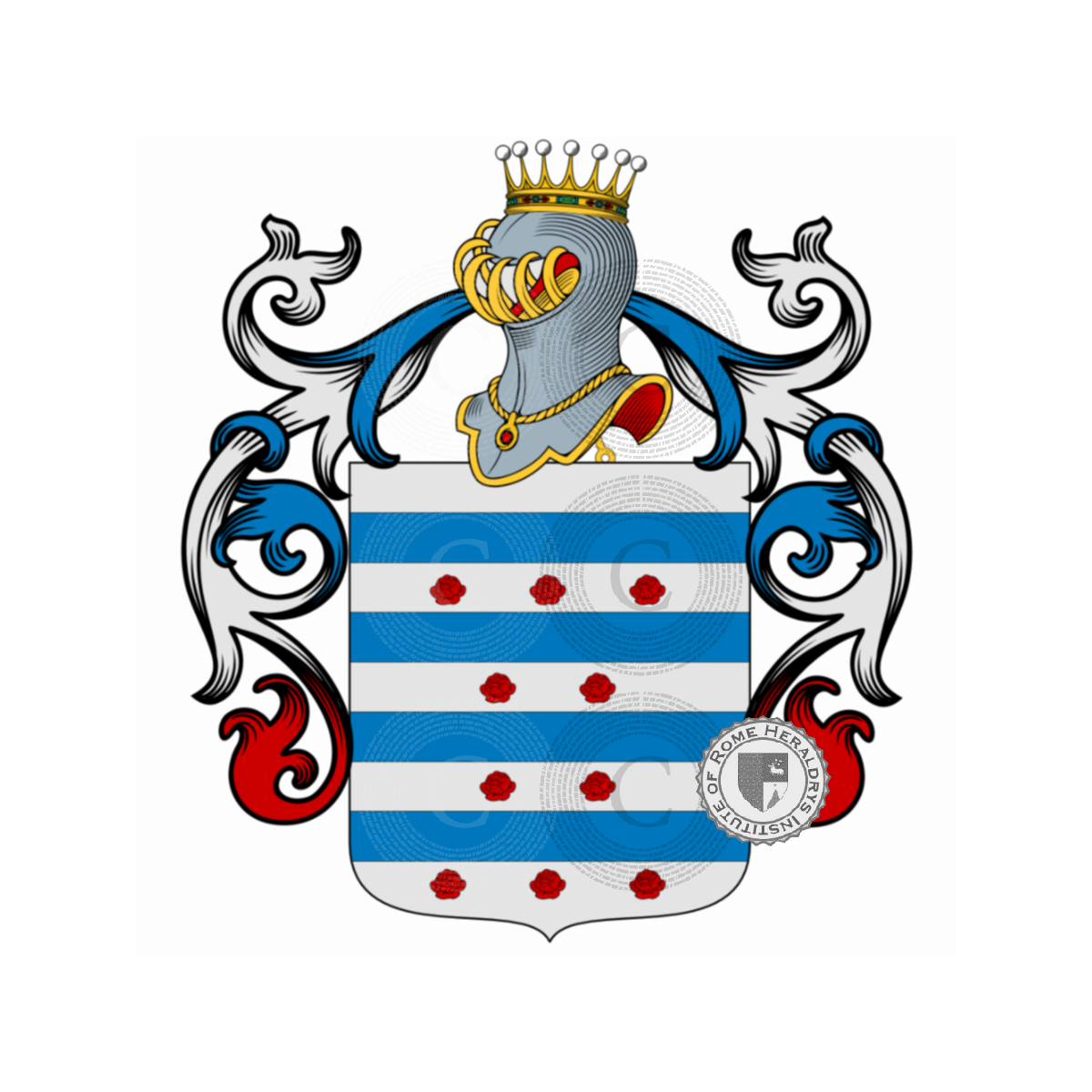 Wappen der FamilieBaldo, Baldi,Baldo