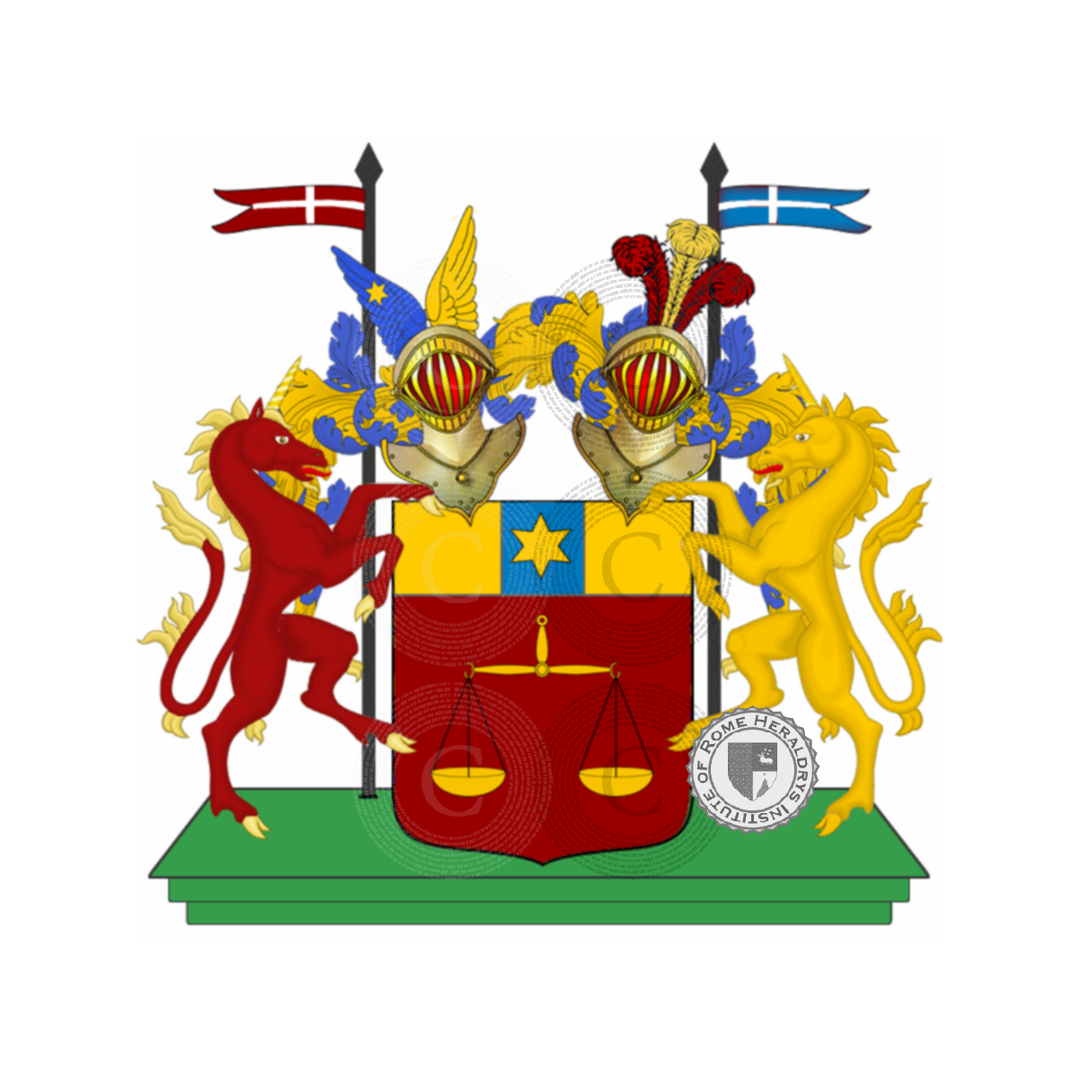 Coat of arms of familyMarchesini