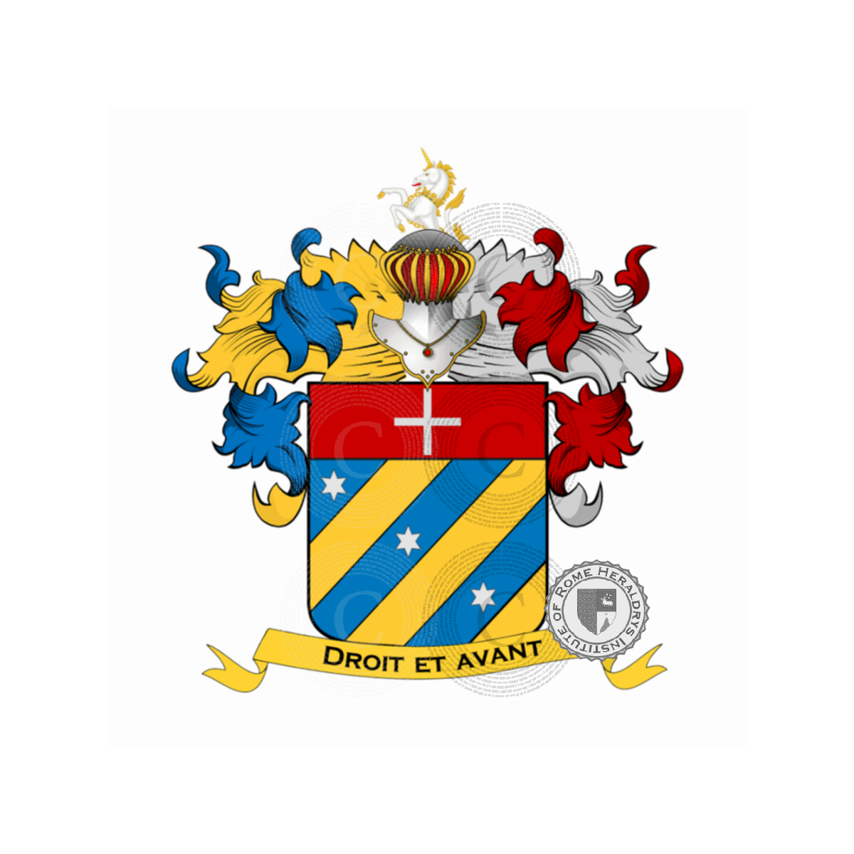 Coat of arms of familyVilla, Villa (de, del della)