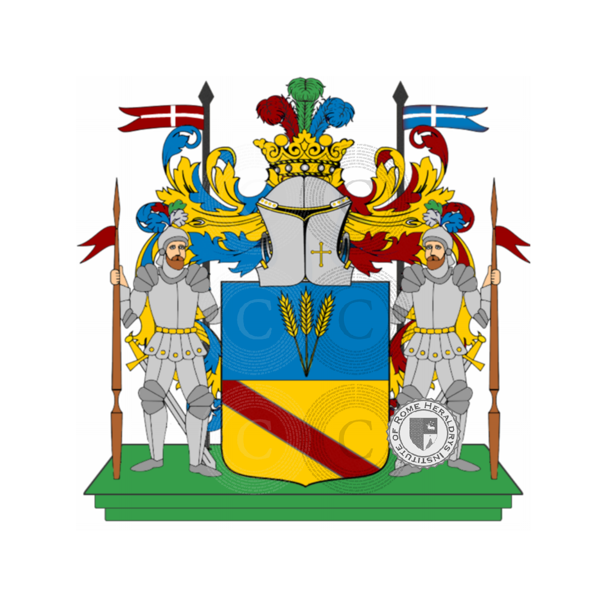 Wappen der Familievallavanti