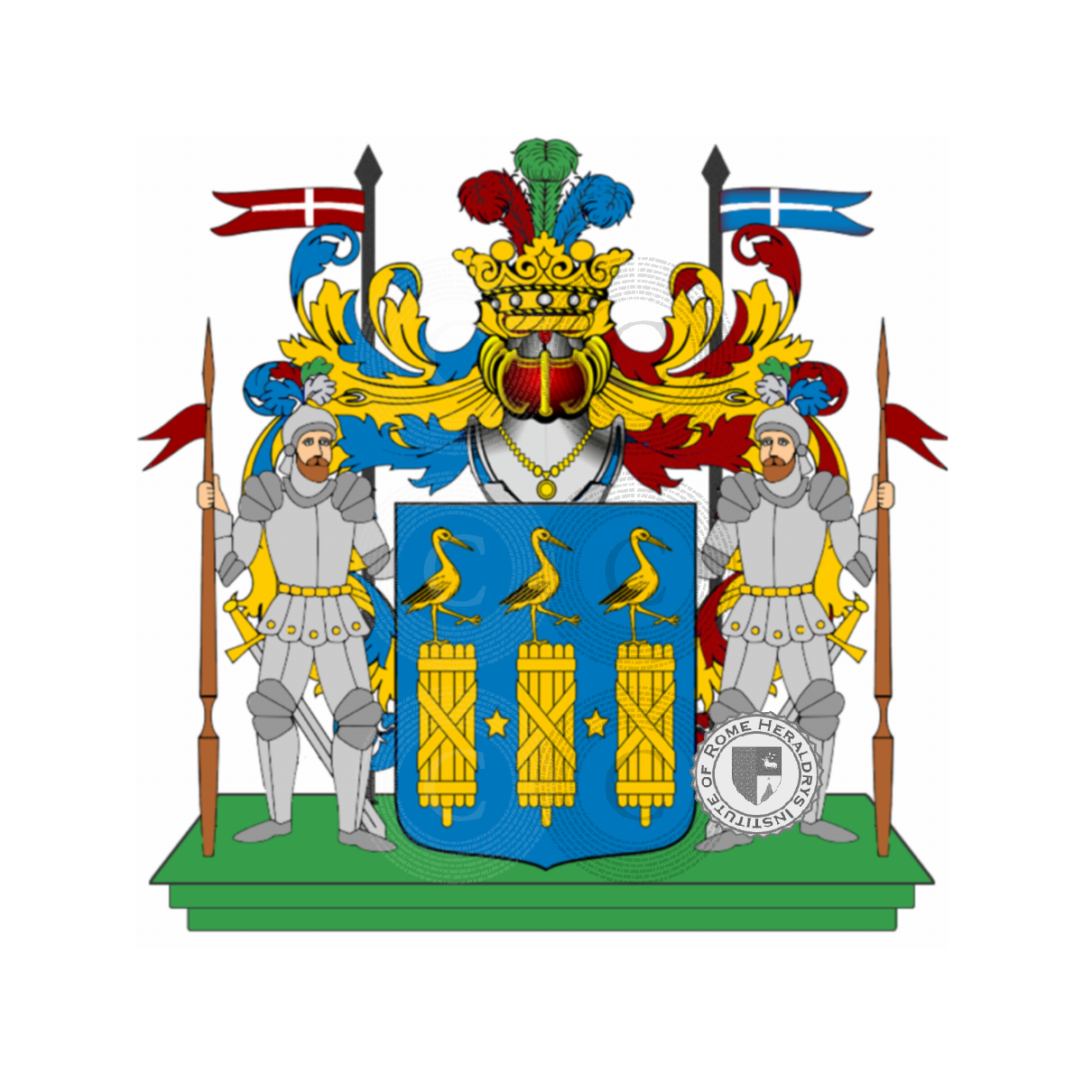 Coat of arms of familymenghini