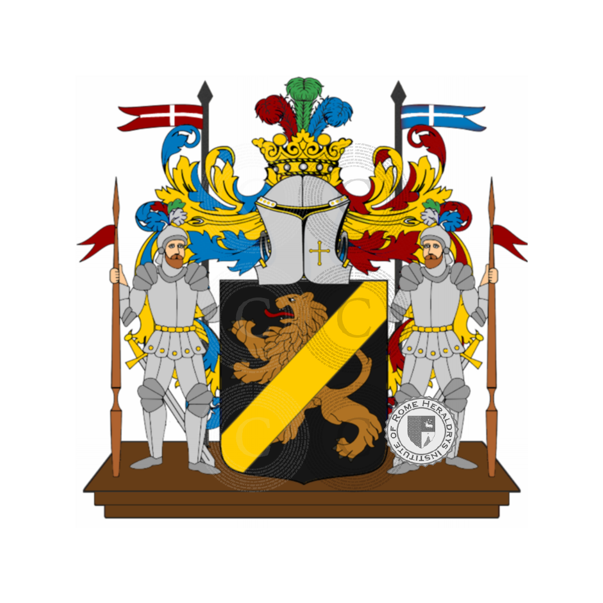 Coat of arms of familypentenero