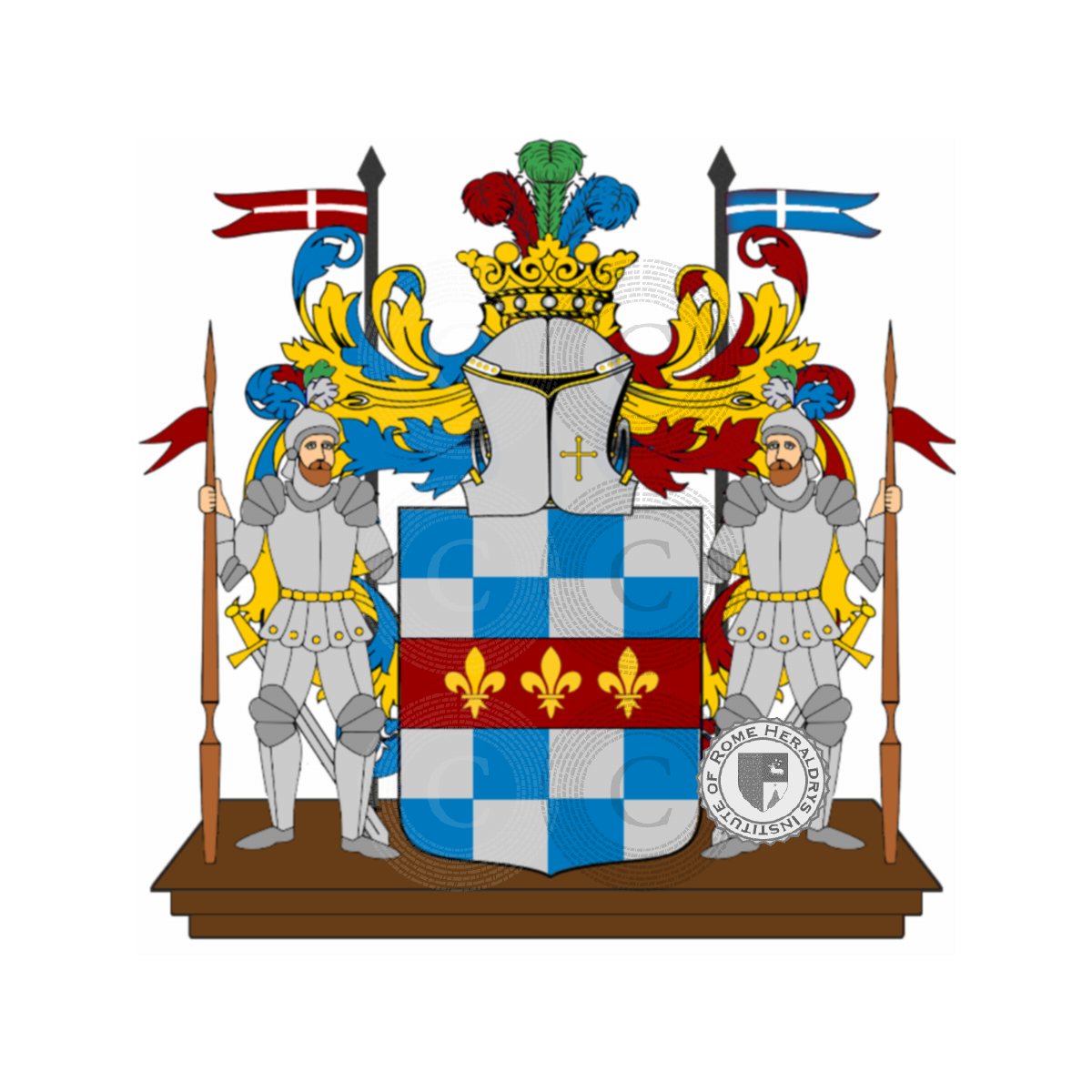 Coat of arms of familytamoglia (veneto)