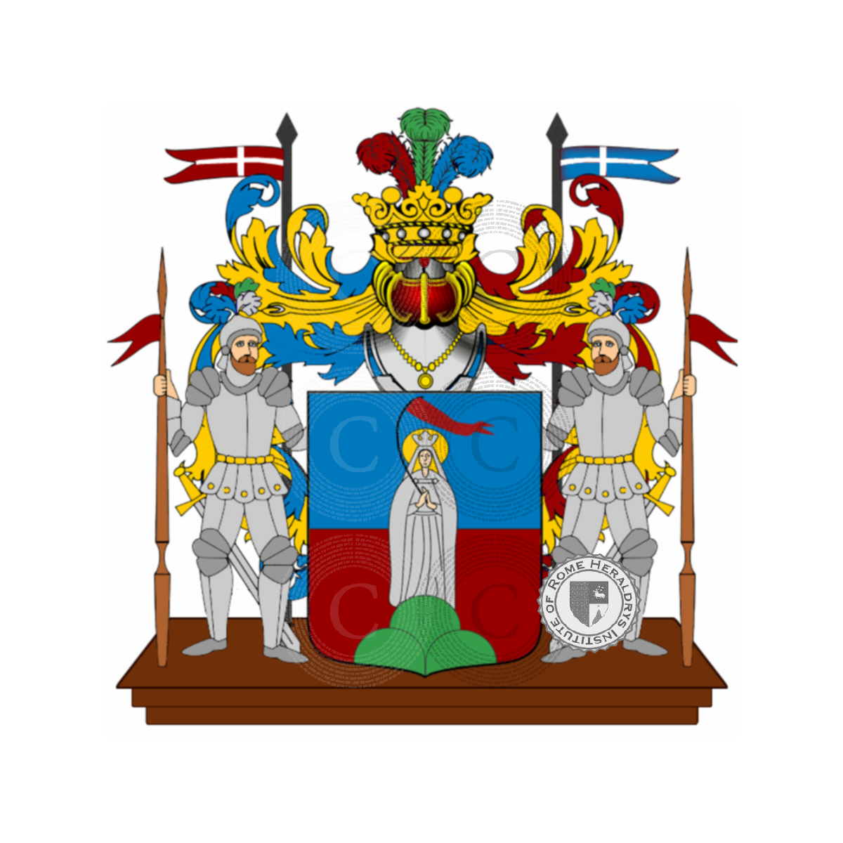 Coat of arms of familyVedova