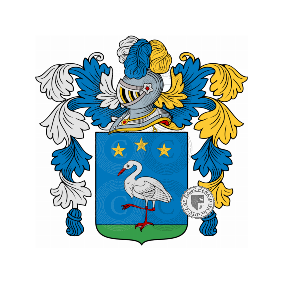 Coat of arms of familyGarzetta, Garzetta