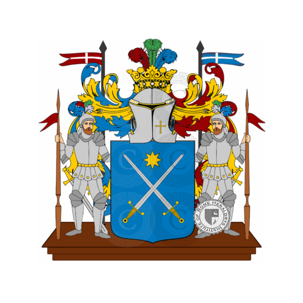 Coat of arms of familyderiu