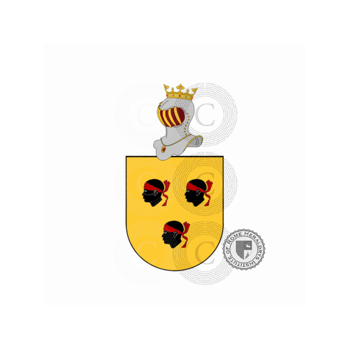 Coat of arms of familyGassarino o Cassarino