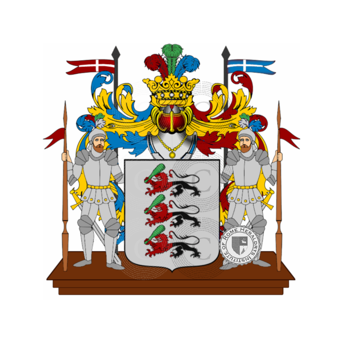 Coat of arms of familypagani