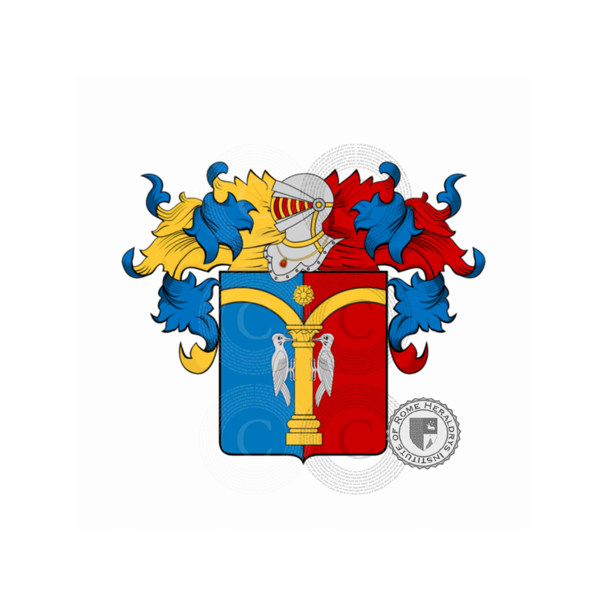 Coat of arms of familyDel picchia roma