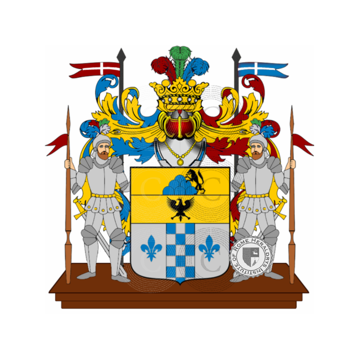 Wappen der FamilieParra, Lupo Parra,Parra