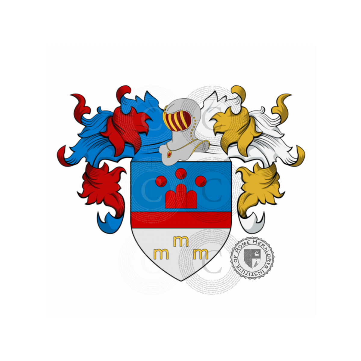Coat of arms of familyMenchi o Menci