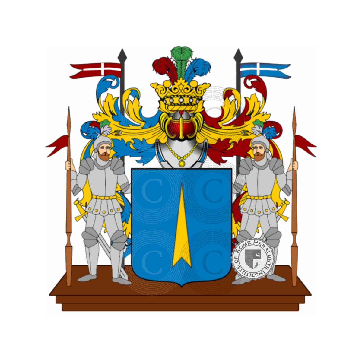 Wappen der FamilieRaja, Raia