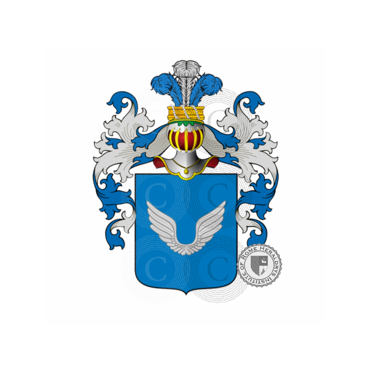 Coat of arms of familyVitali, Pitali,Vitalli
