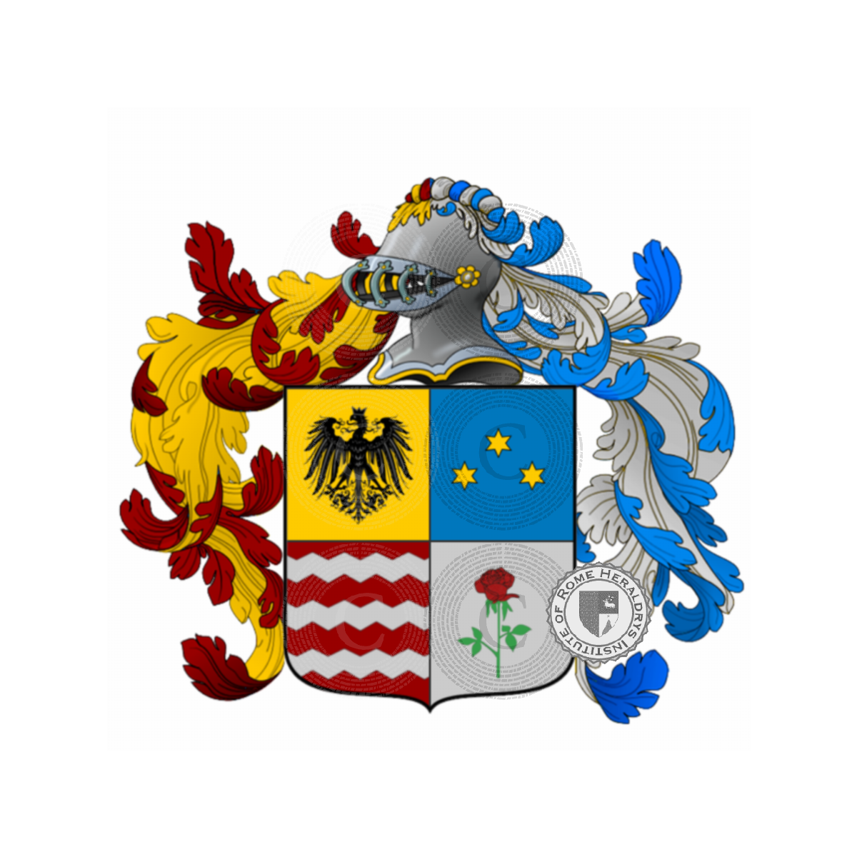 Coat of arms of familyvaldrighi, Aldrighi