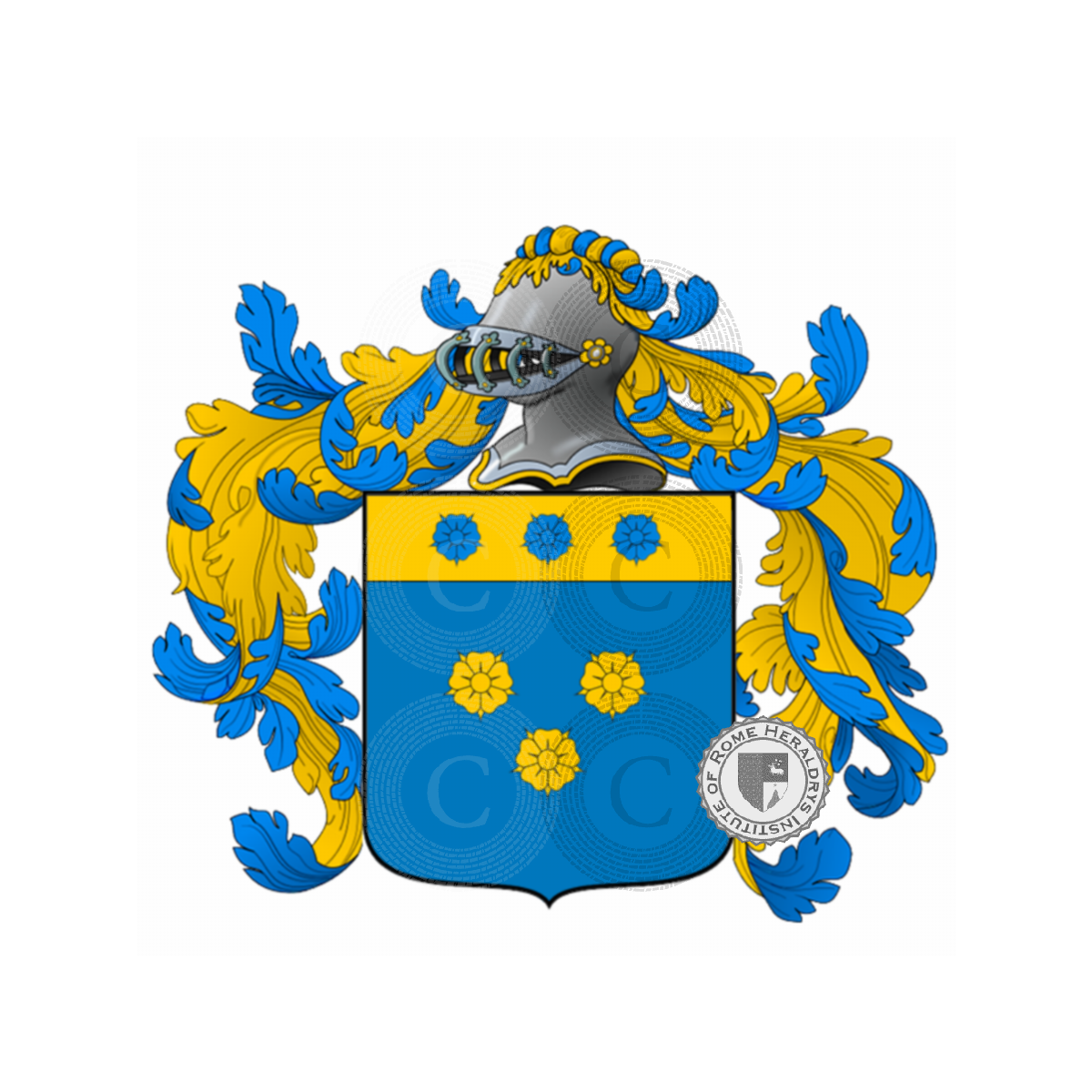 Coat of arms of familylauretan