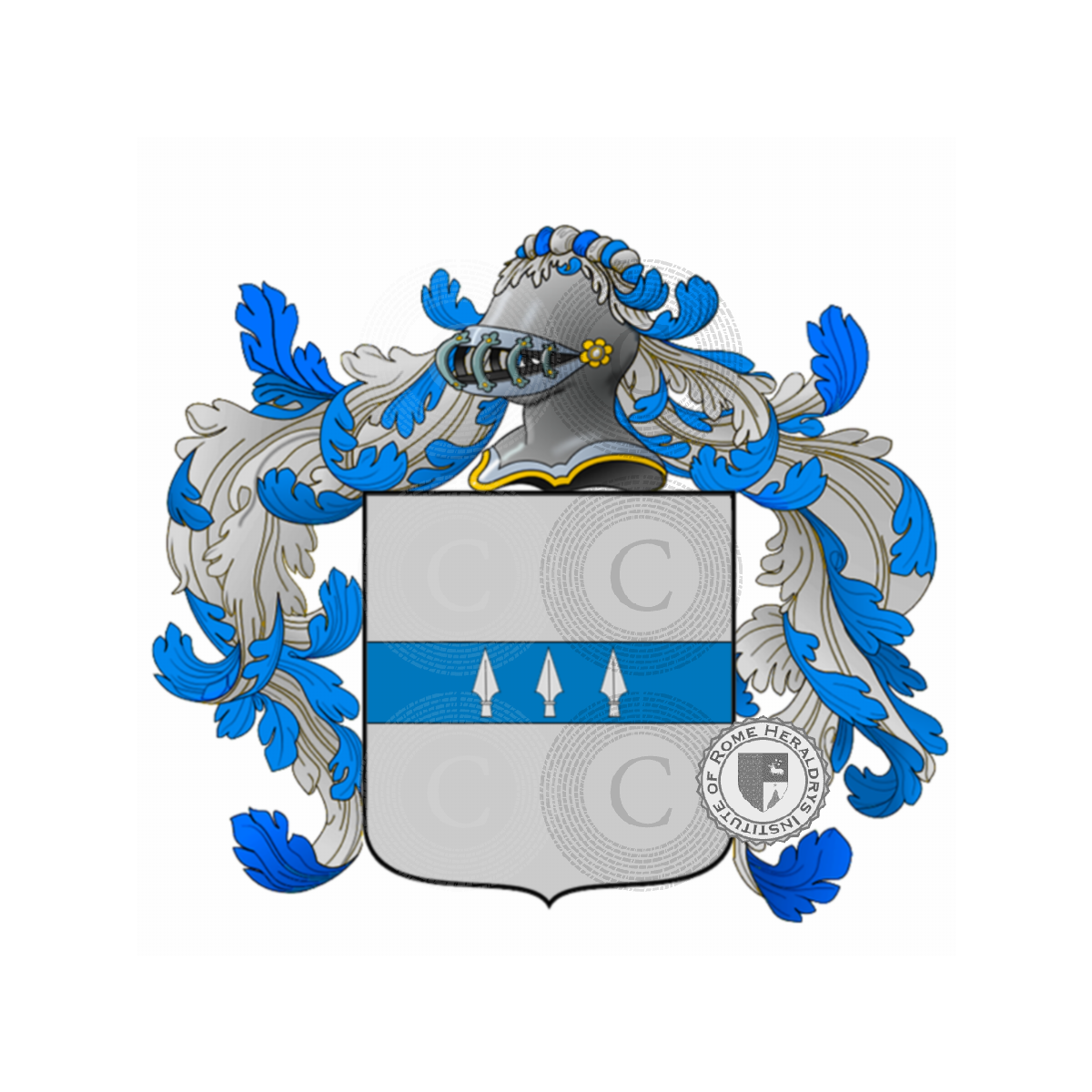 Wappen der Familiedelussu