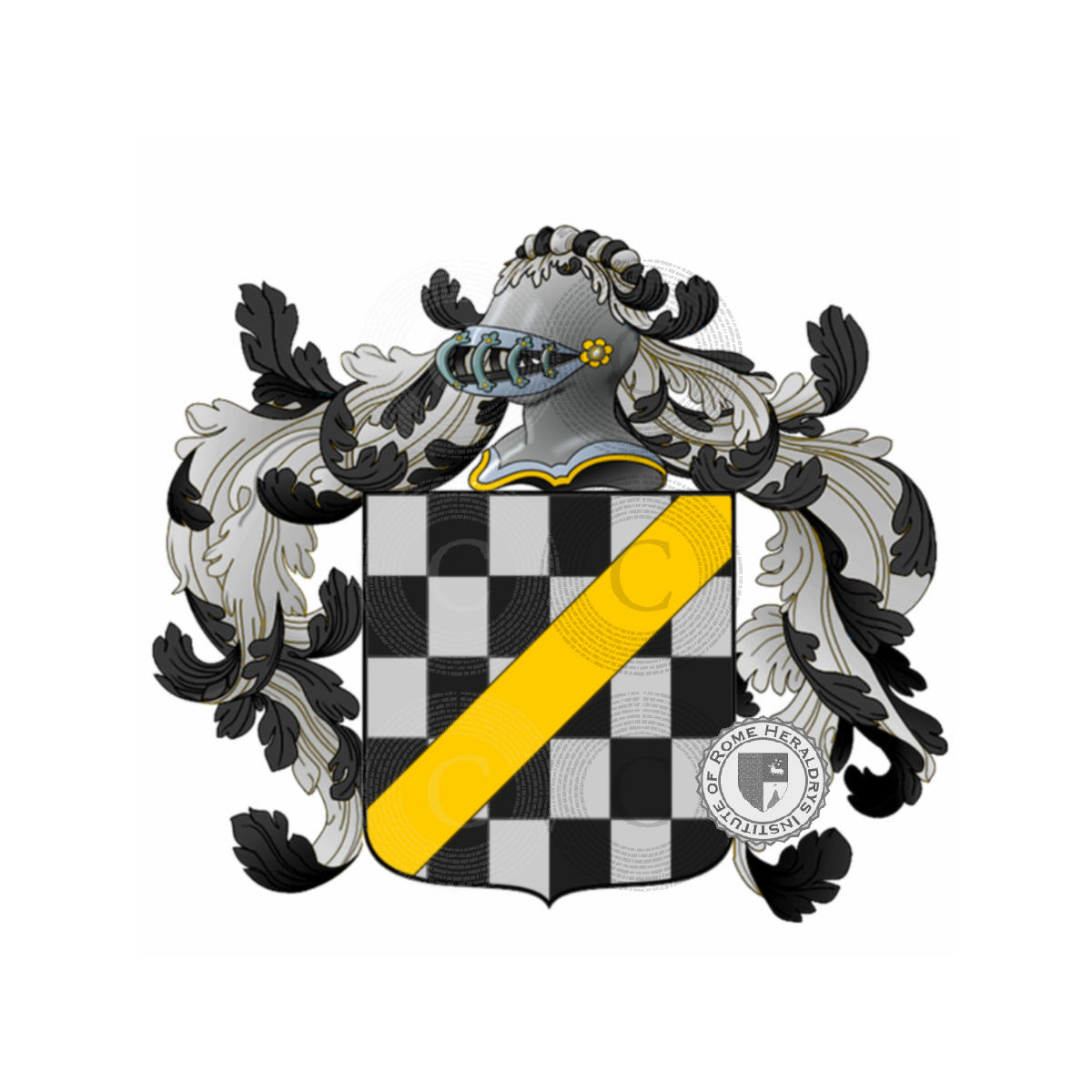 Wappen der Familiepizzera