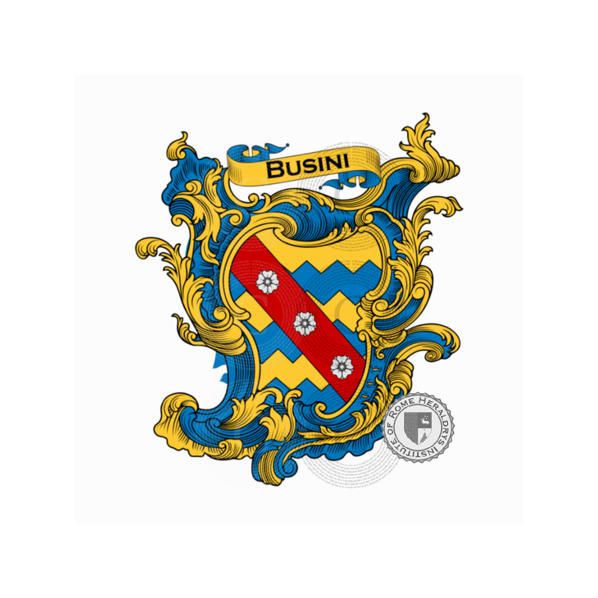 Coat of arms of familyBusini