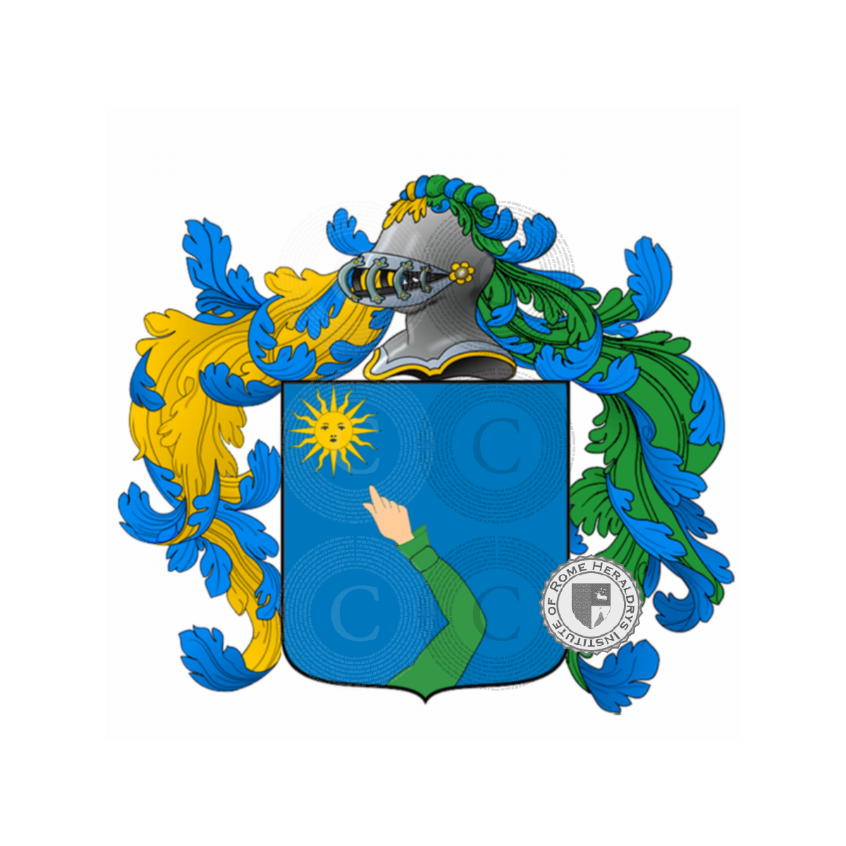 Coat of arms of familyliotto