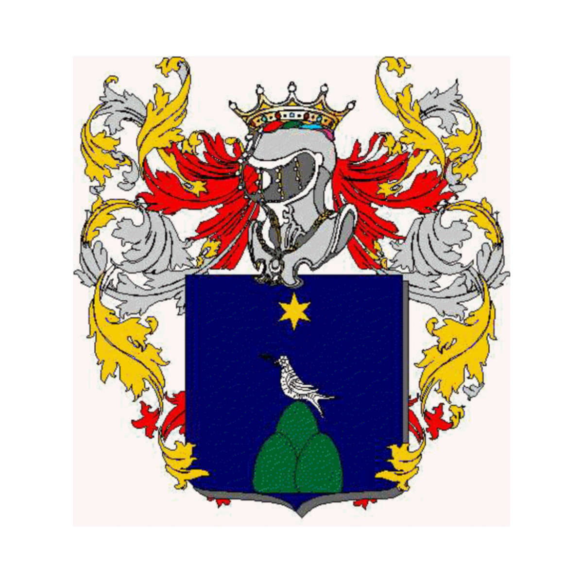 Coat of arms of familyCampagnoli, Campagnolo