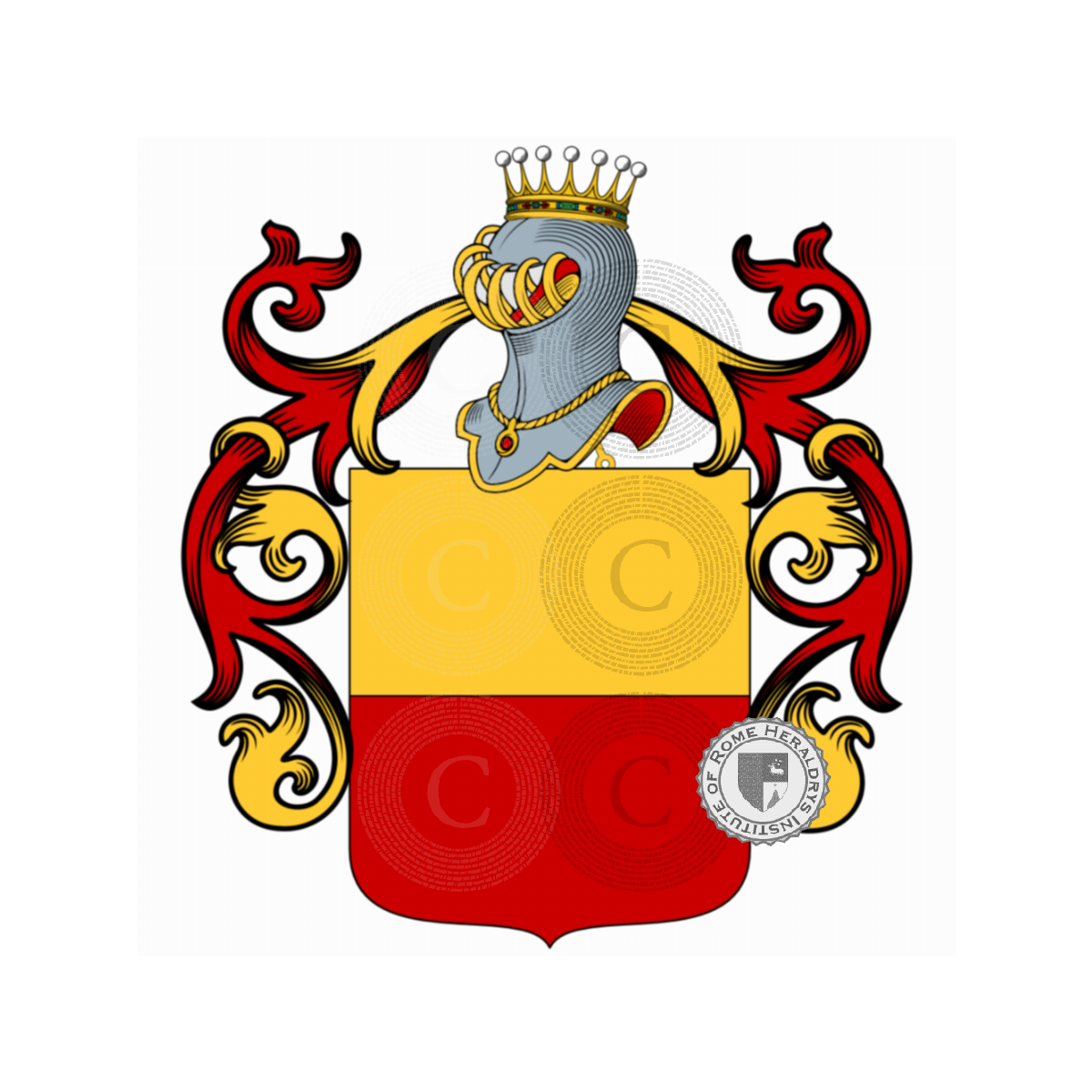 Coat of arms of familyConte, Conti,del Conte