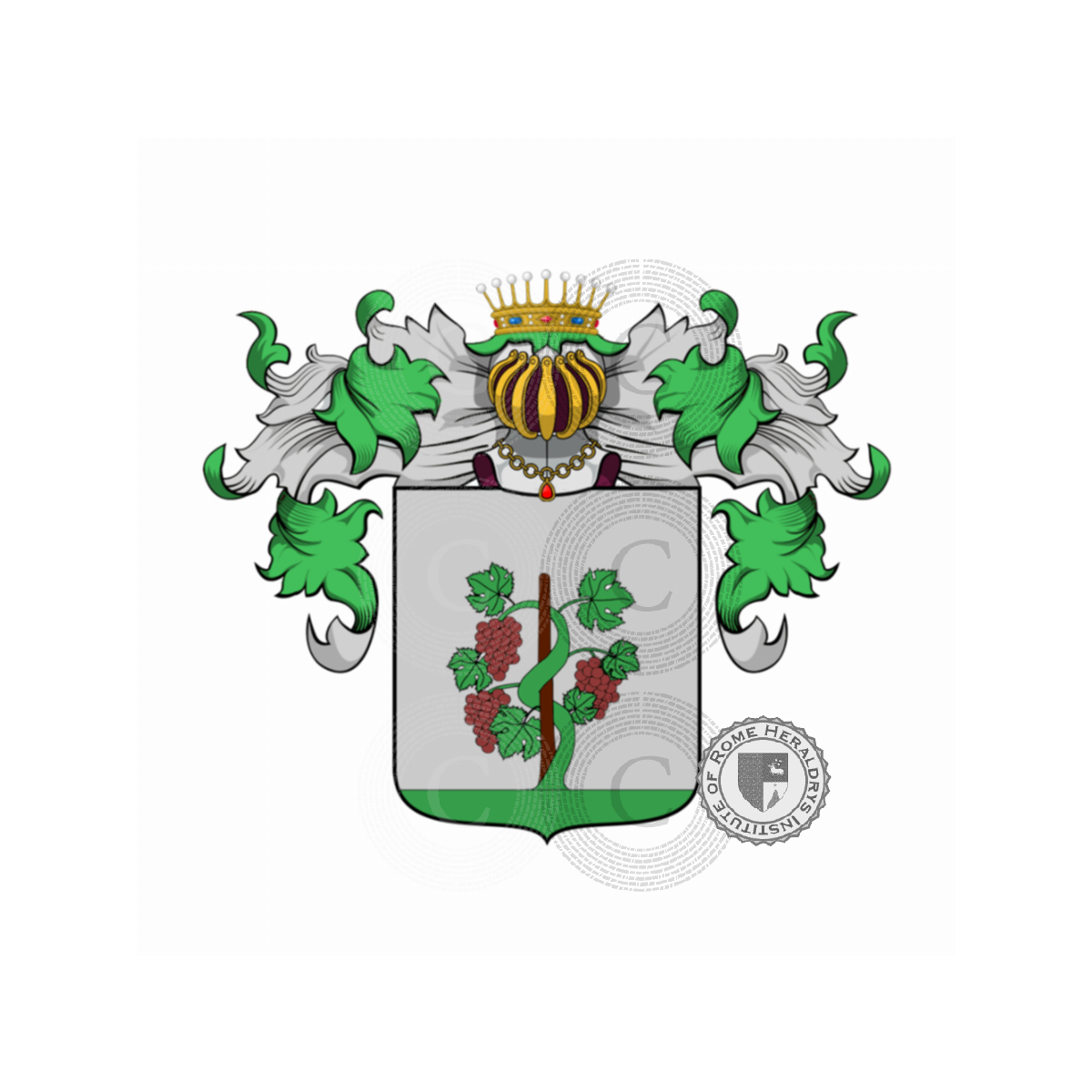 Wappen der FamilieVitali della Botta