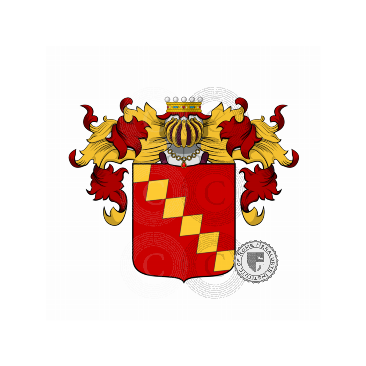 Wappen der FamilieBonizzi, Bonizi,de Bonizi