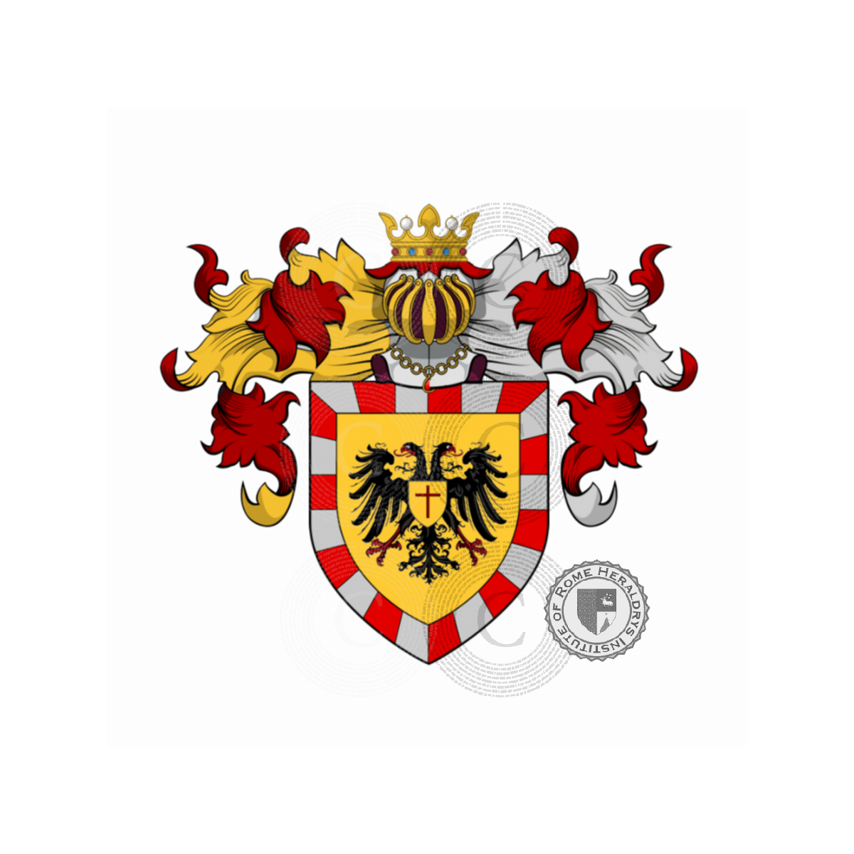 Escudo de la familiaLamberti (Chioggia)
