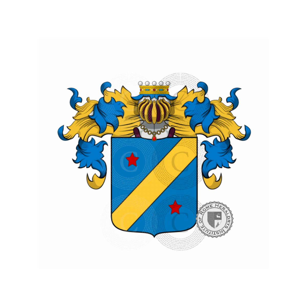 Coat of arms of familyTassaro