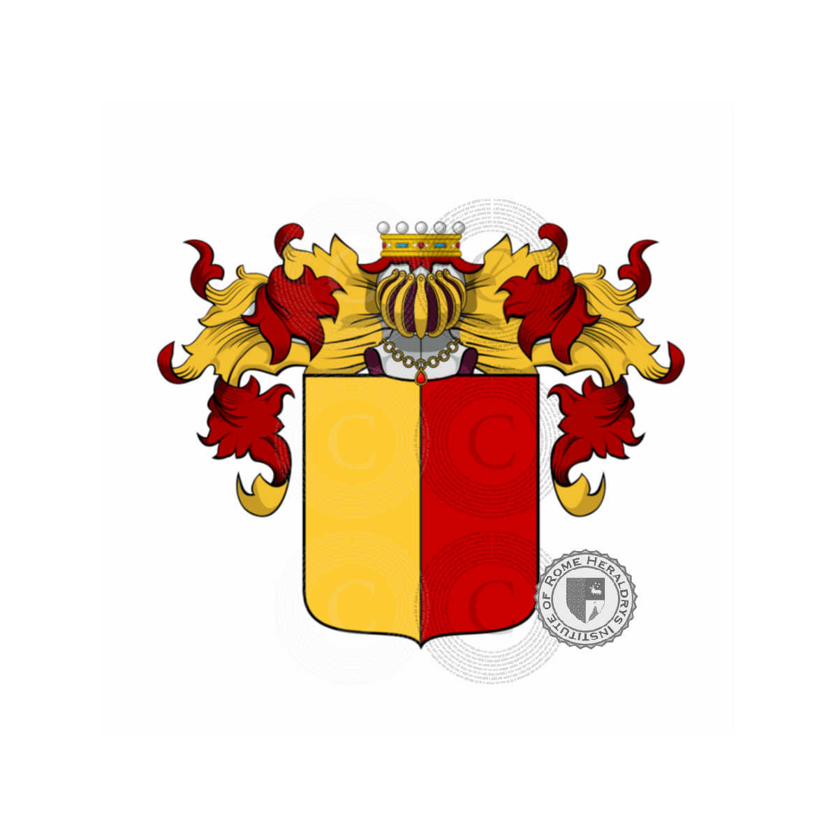 Escudo de la familiaAnselmi Antelmi o Enselmi (Treviso)