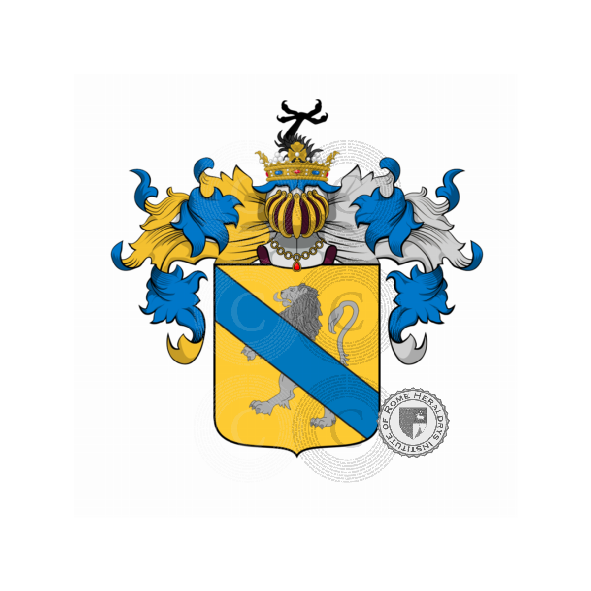 Escudo de la familiaGuerrieri Gonzaga