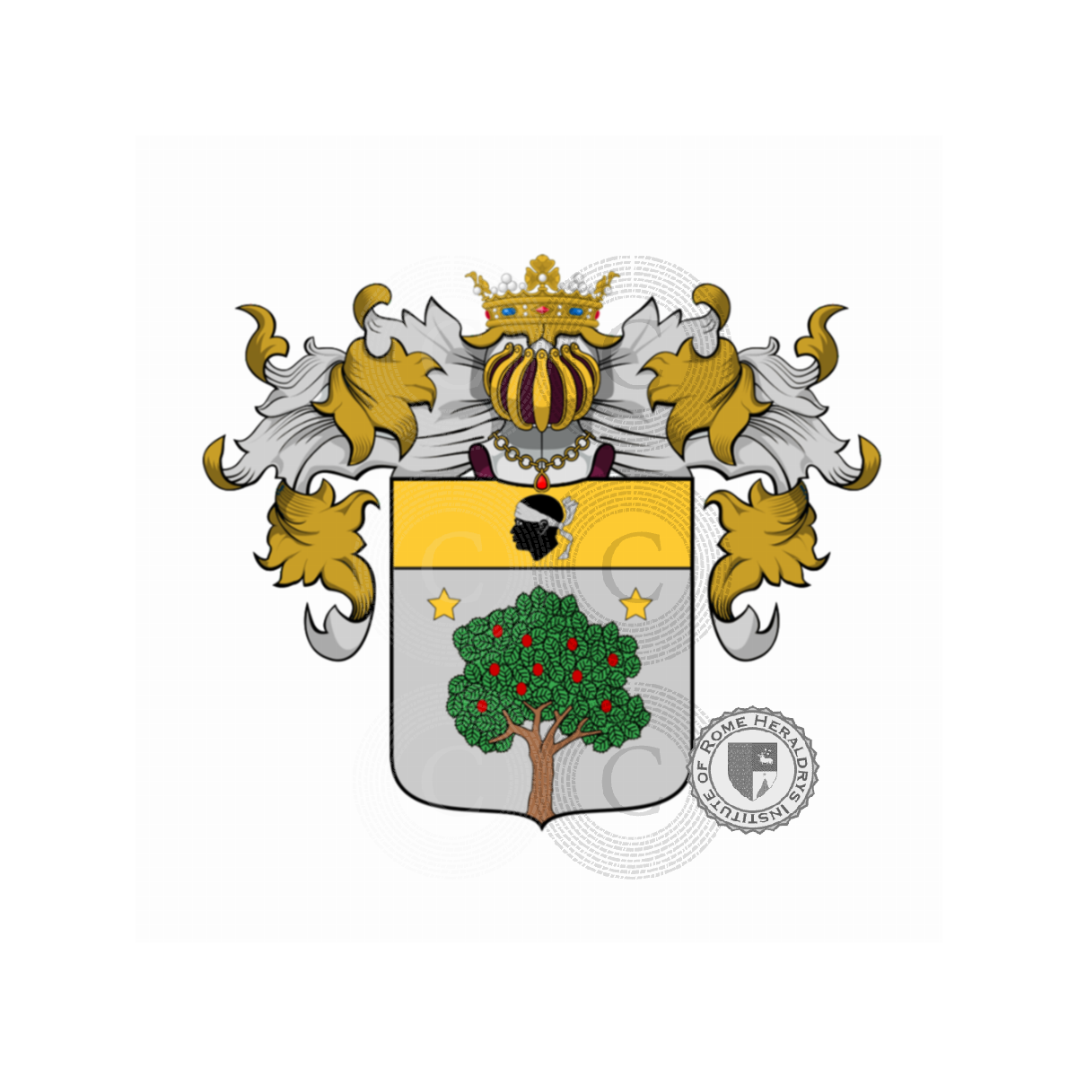 Coat of arms of familyMorelli di Popolo