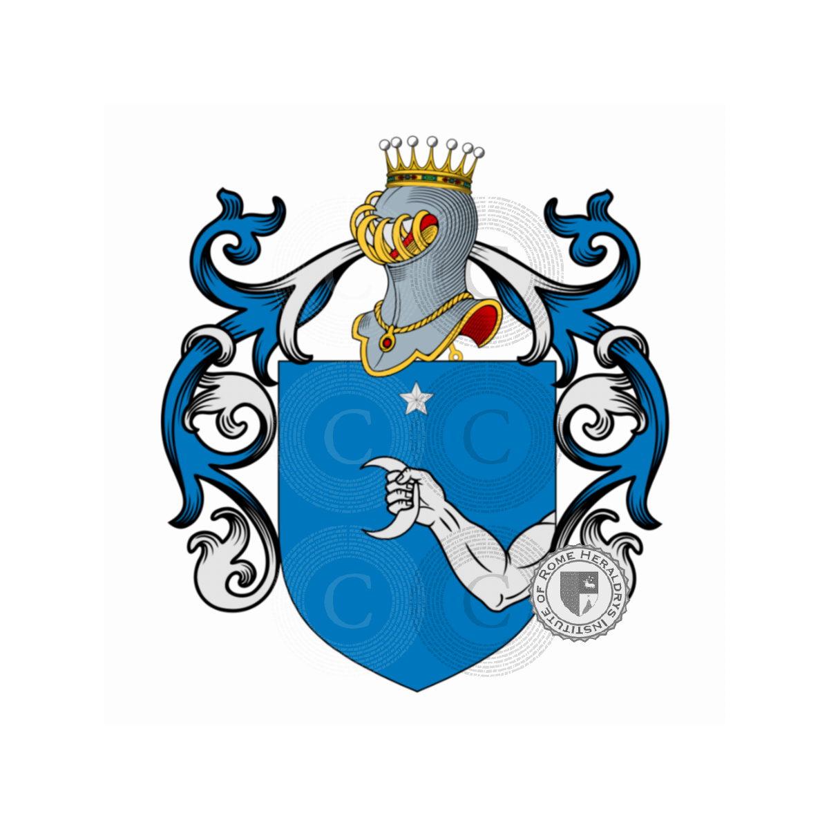 Escudo de la familiaMinardi, Mainardi,Menardi,Menardo,Minardo