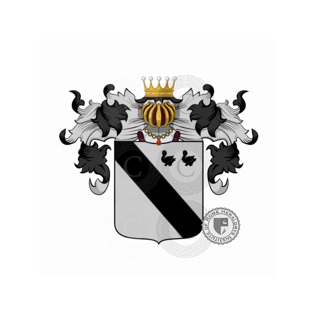 Coat of arms of familyPasquini di Bornate