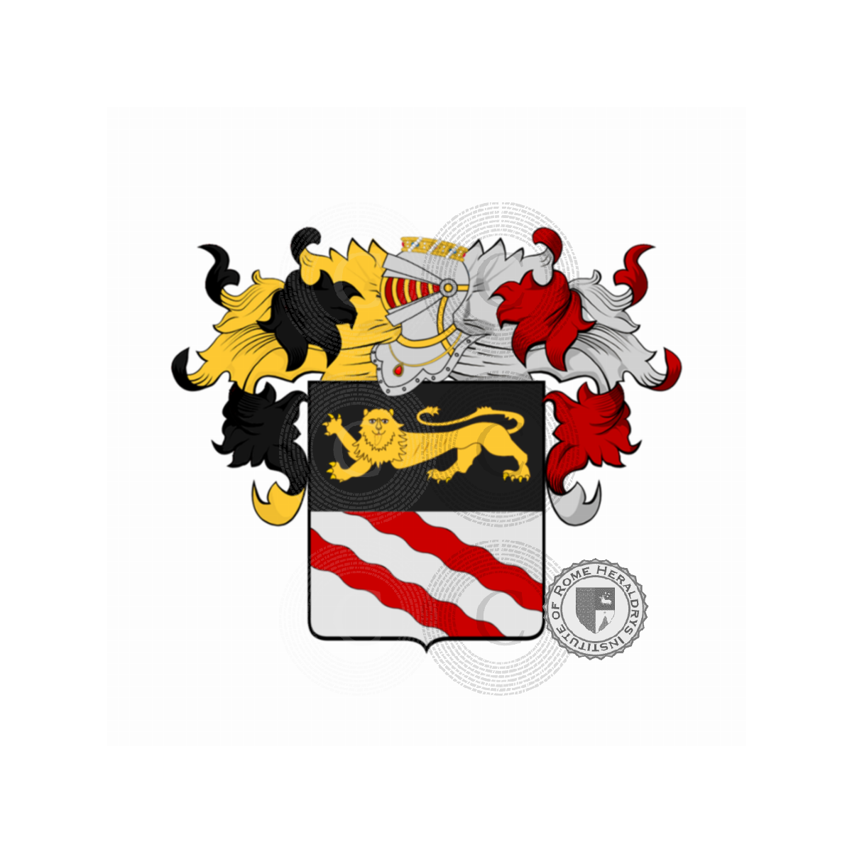 Coat of arms of familyBaldassarri, Baldassarre,Sannini Baldassarri