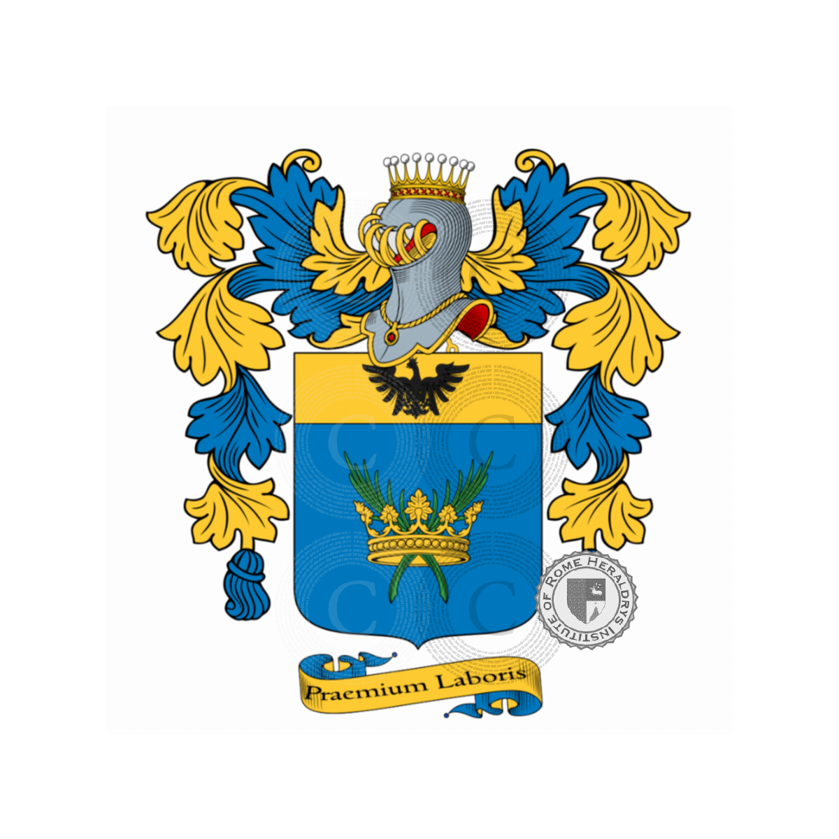 Wappen der FamilieGloria, di Gloria,Gloria Serpi