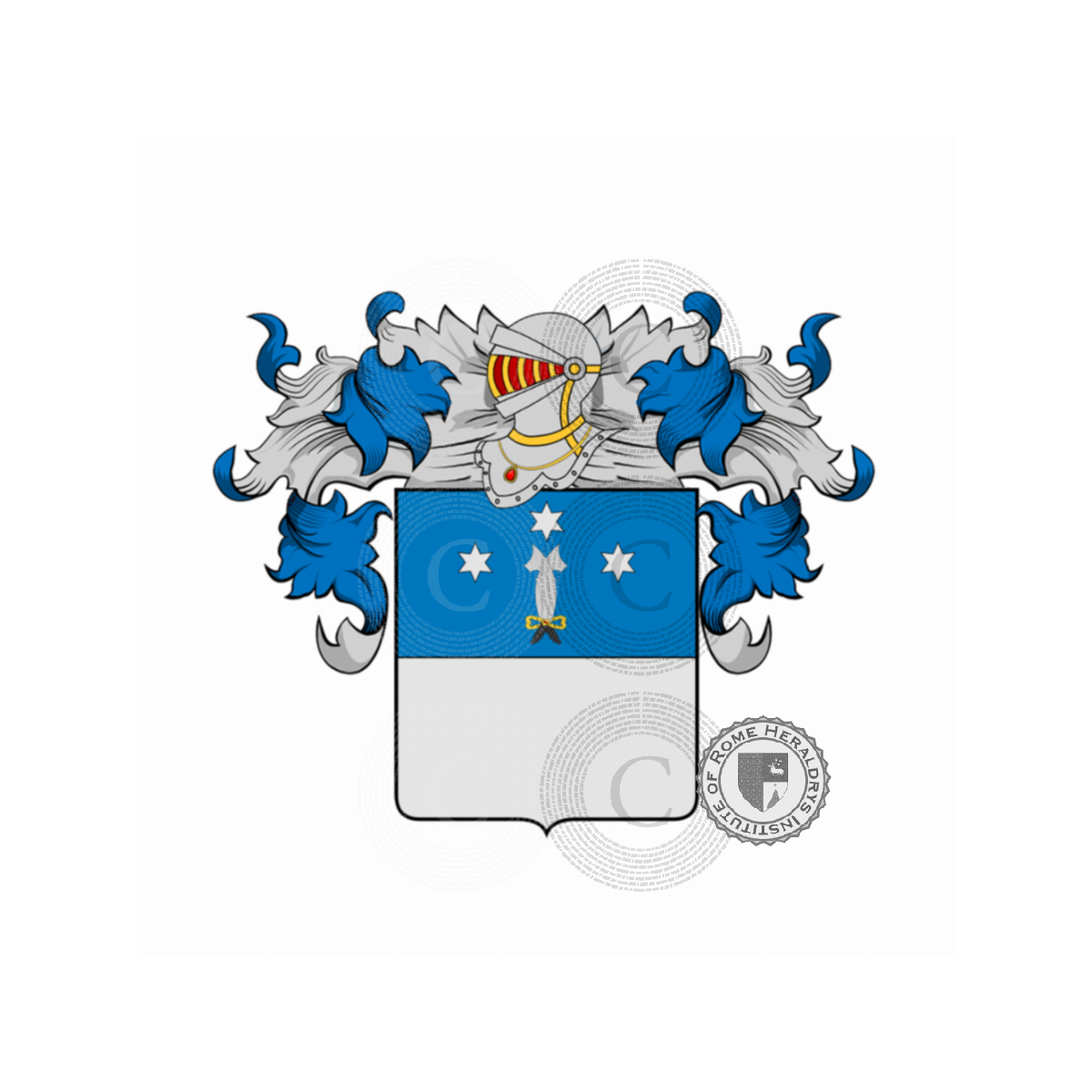 Wappen der FamilieCaratti, Scaratti
