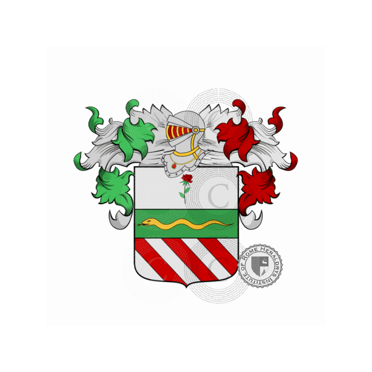 Wappen der FamilieMarcellini (ancona)