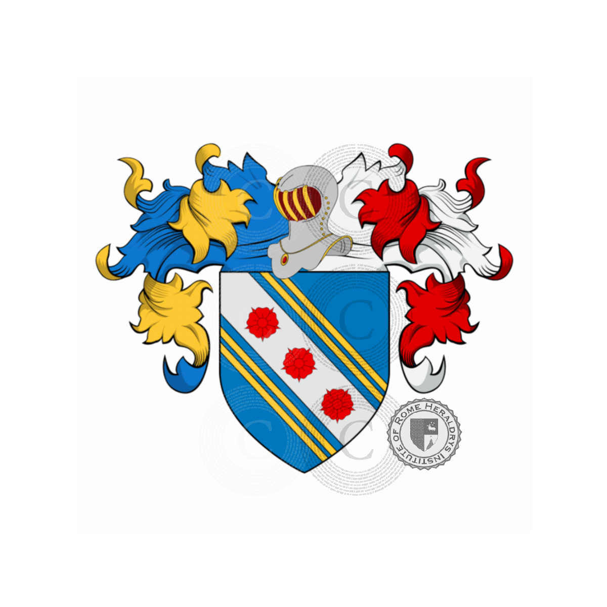 Wappen der FamilieCapocci, Capoccia