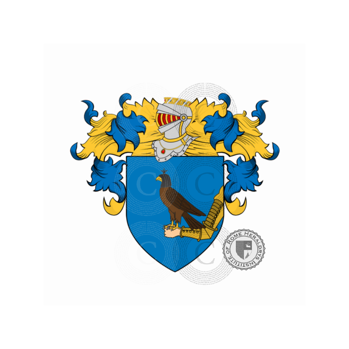 Coat of arms of familyPellegrino, Pelegrino,Pellegnini,Pellegnino,Pellegrinello,Pellegrini,Peregrino