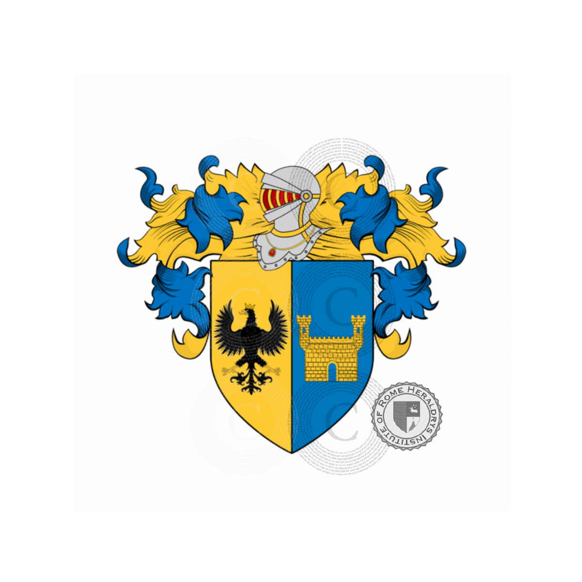 Coat of arms of familyMerlini (Milano)