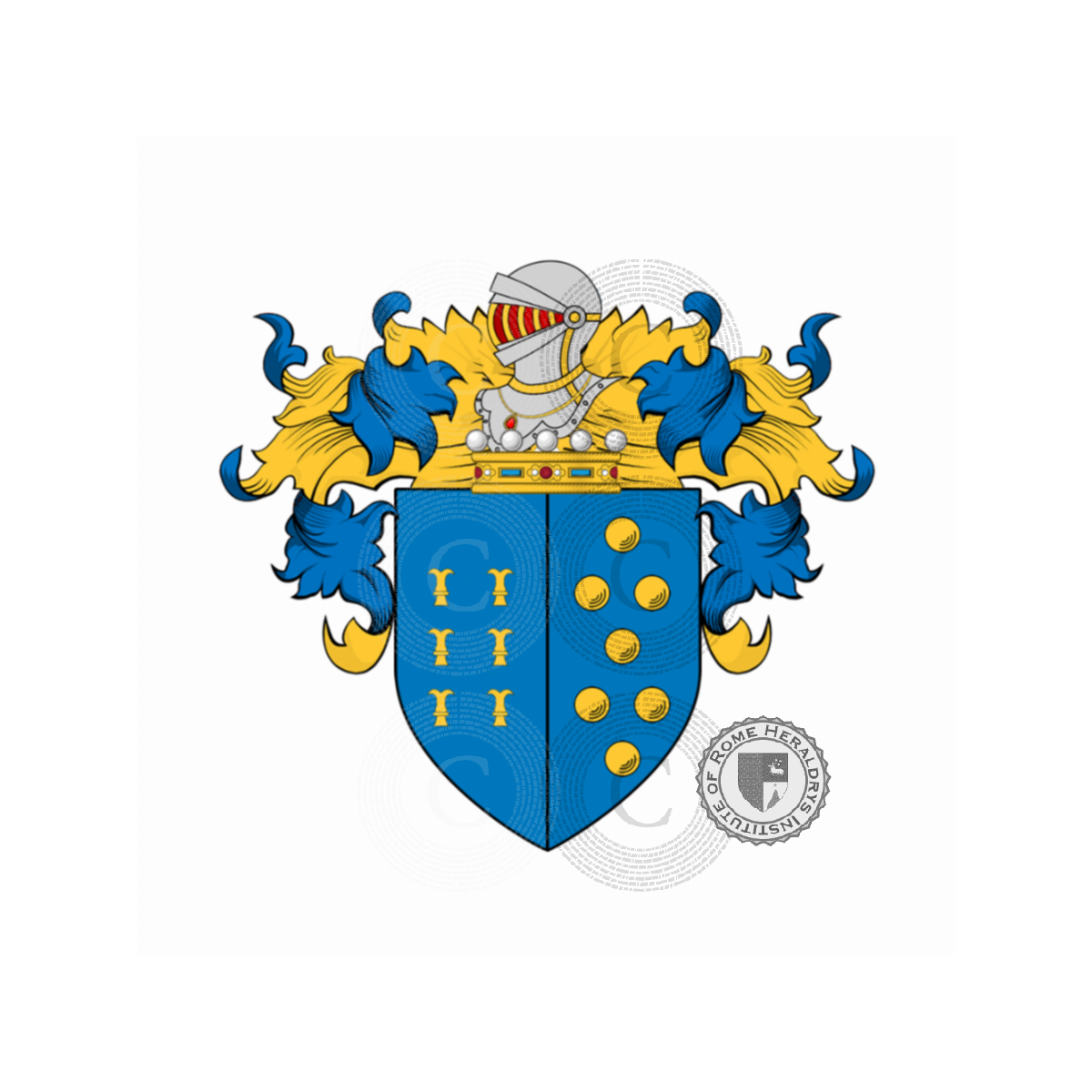 Wappen der FamilieCatani (Cingoli)