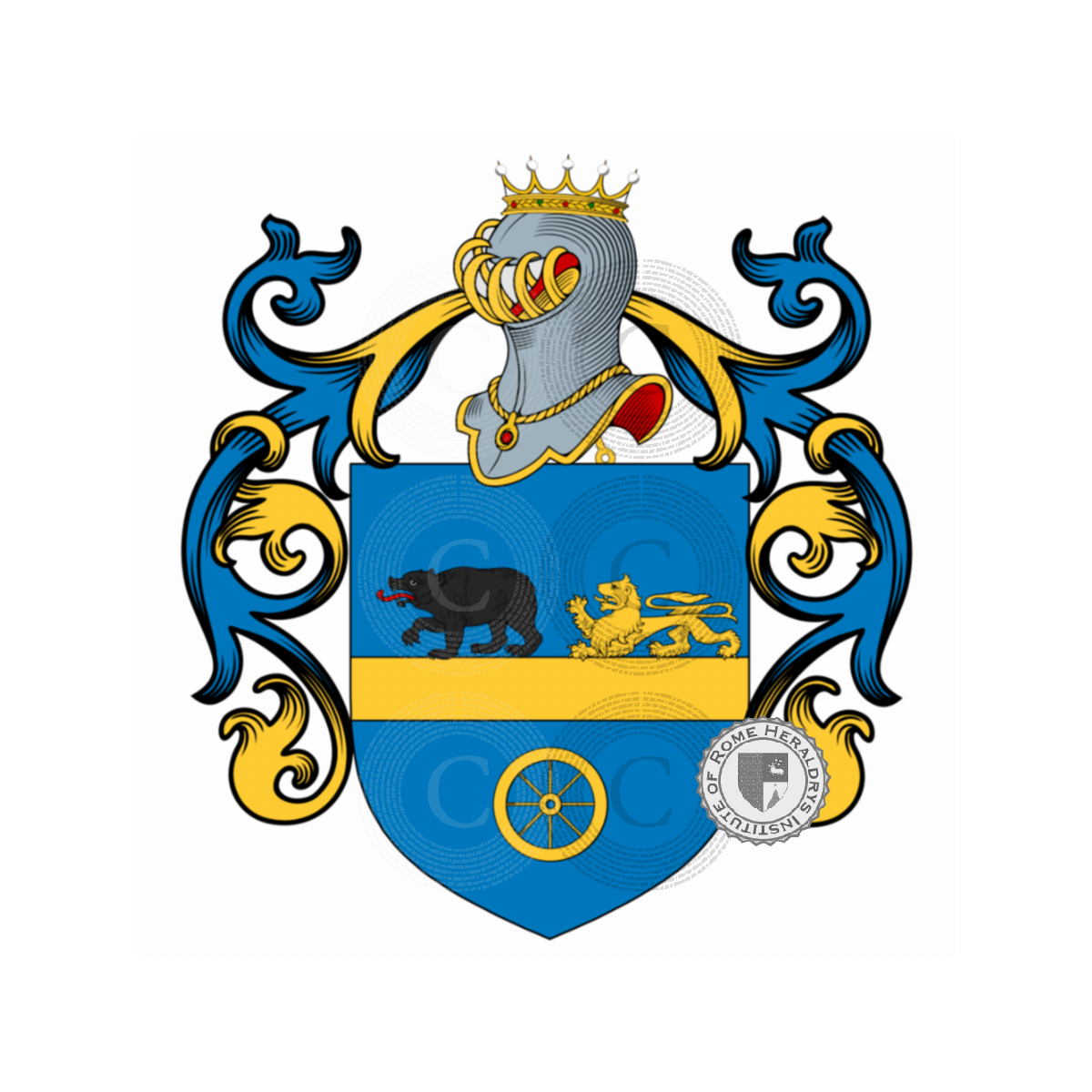 Wappen der FamilieRotolo, Rotolo