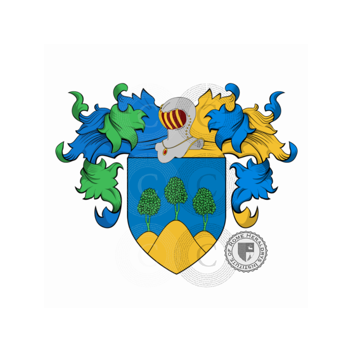 Coat of arms of familyCimini,  Cimino o Civino