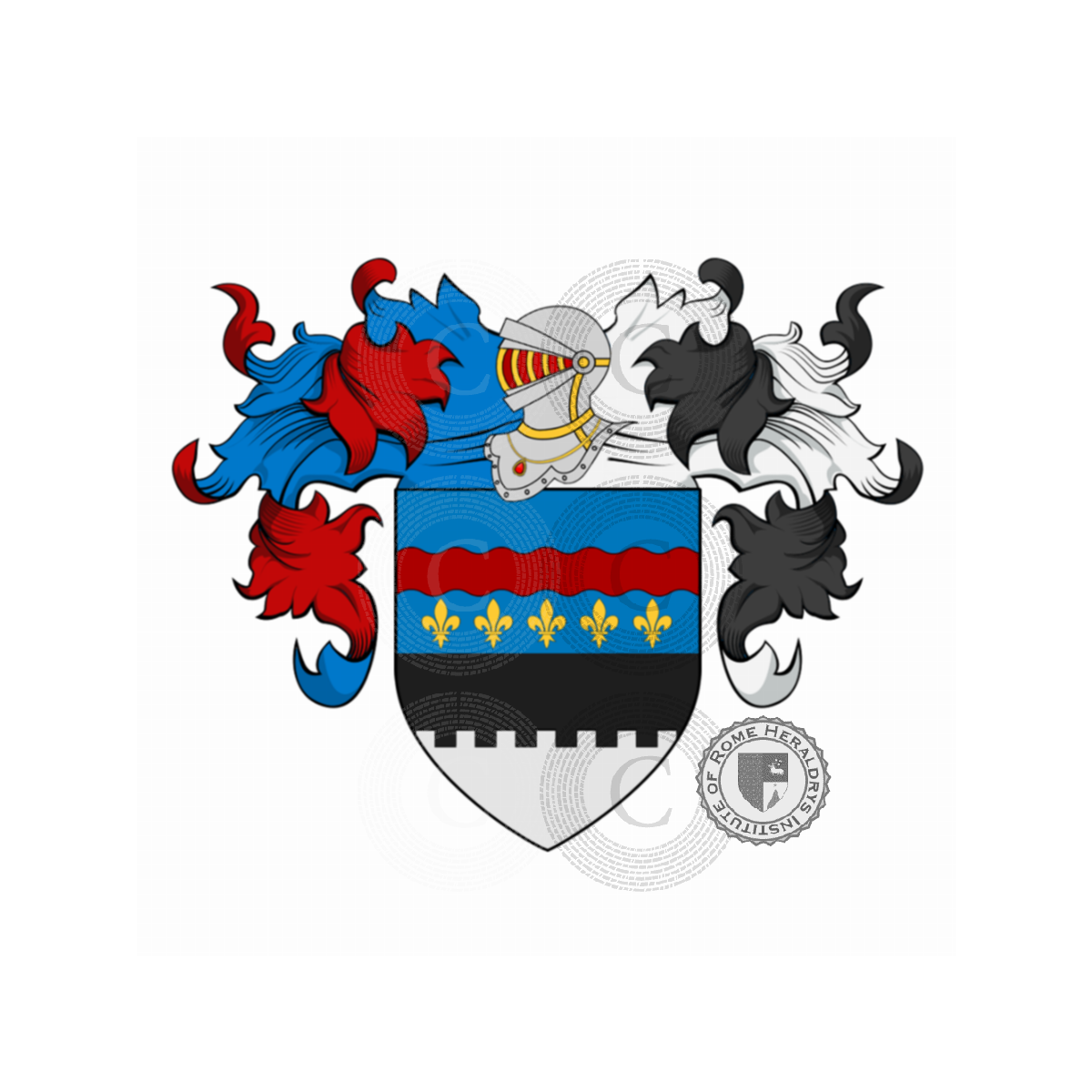Coat of arms of familyRuberti, Ruberti
